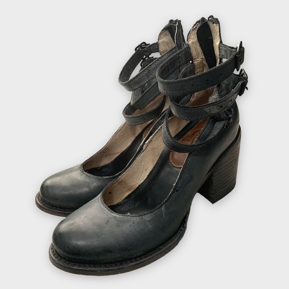 Free Bird by Steven Randi Maryjane Block Heel Sandals - Picture 2 of 8